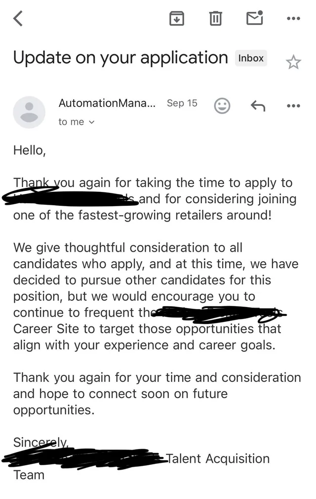 Recruiter perspective on CVs